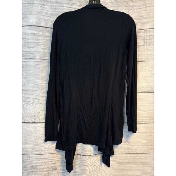 Peach Black Open Front Cardigan Size XXS - Picture 3 of 3